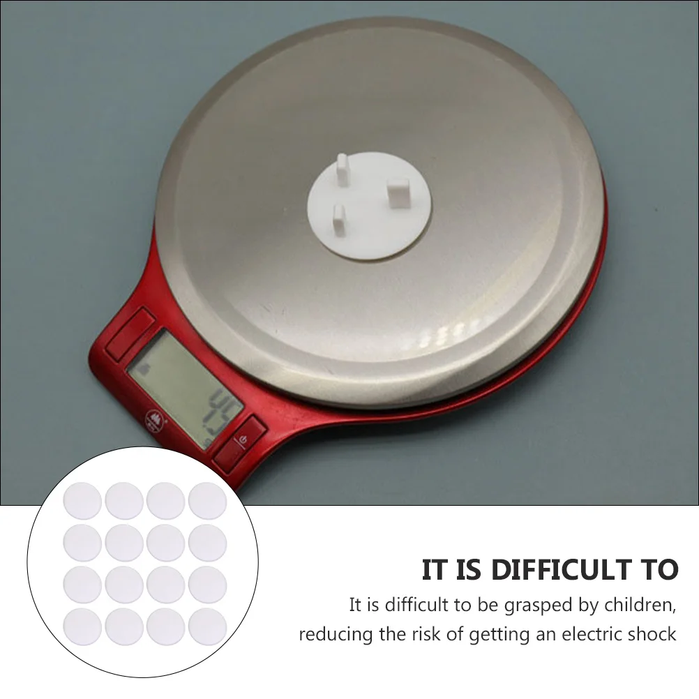 20 قطعة أغطية المخرج غطاء آمن غطاء مقبس ممتاز لحامي كهربائي مقاوم للأطفال غطاء قابس متعدد الوظائف #4