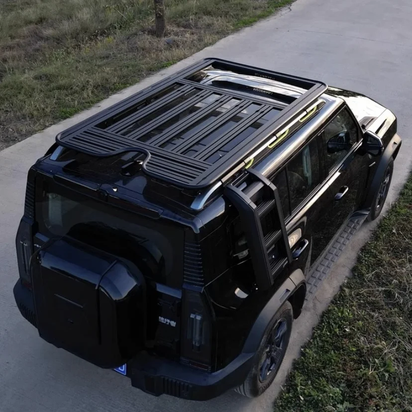 

Hot Selling 4x4 Off-road Universal Thickened Aluminum Alloy Roof Platform Roof Luggage Rack Platform