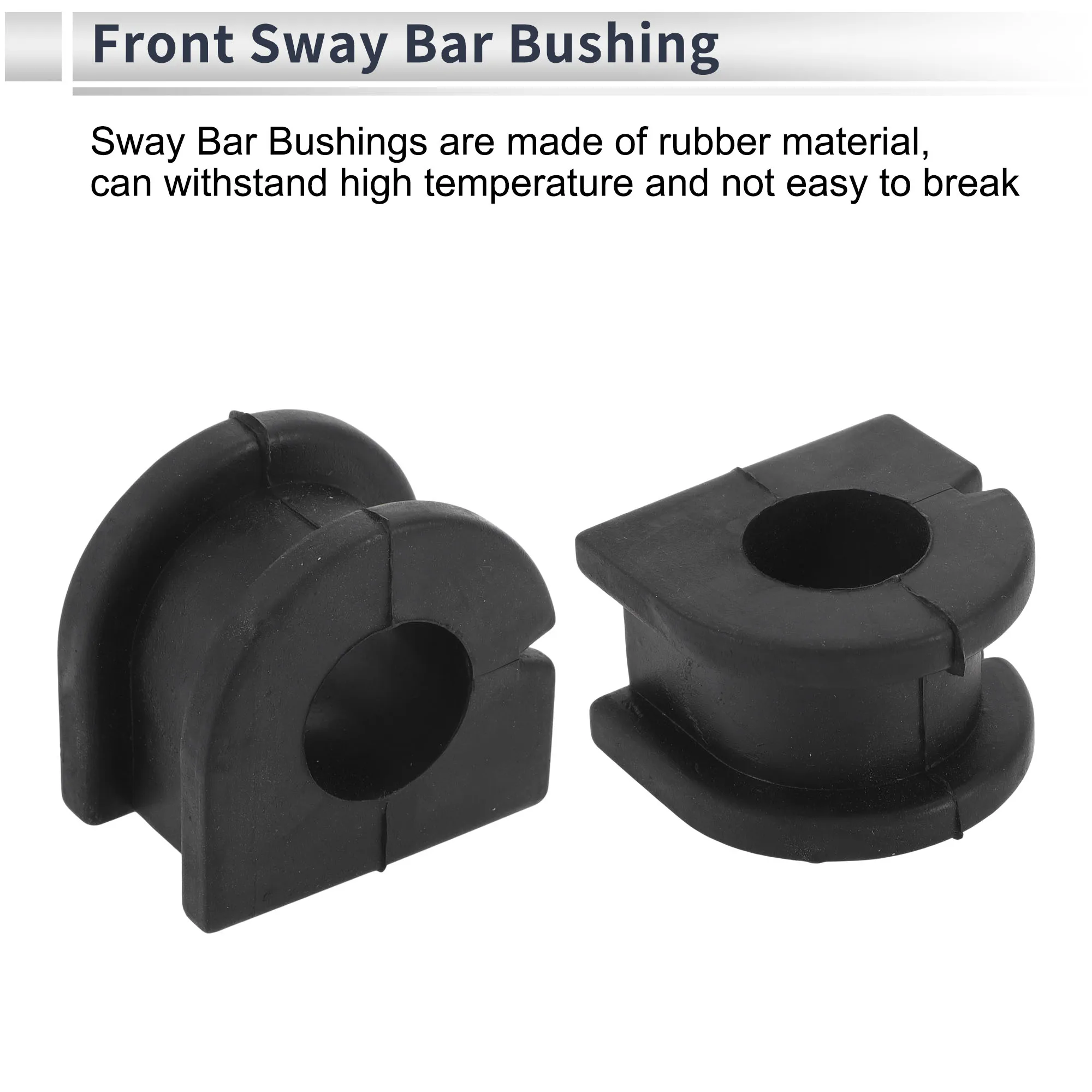 UXCELL 프론트 스태빌라이저 바 링크(GMC 테레인용 부싱 2개 포함) No.K750188