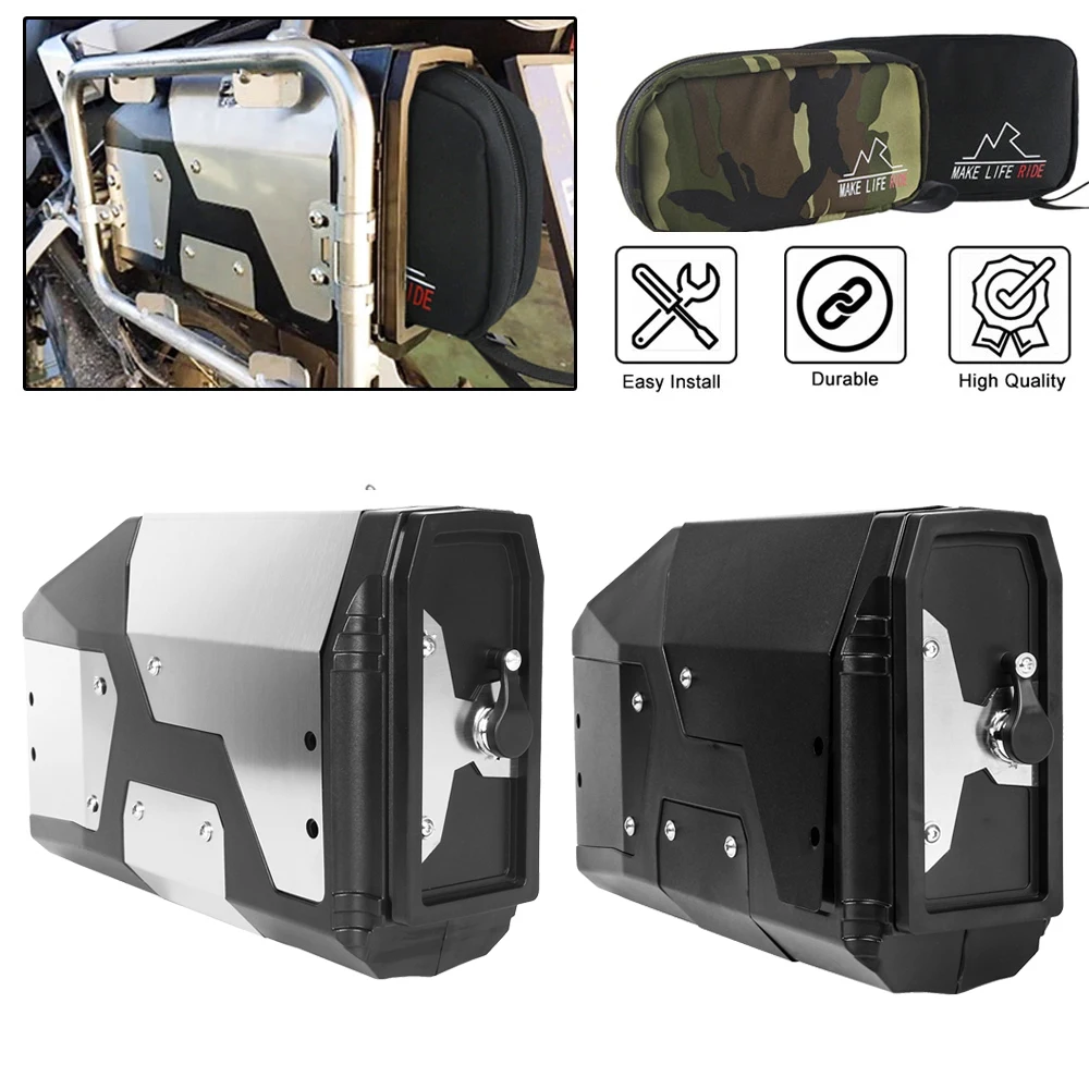 For BMW R1250GS Adventure R1200GS ADV R1300GS F850GS F750GS Toolbox Inner Bag Motorcycle Tool Box Parts For Benelli TRK 502 502X