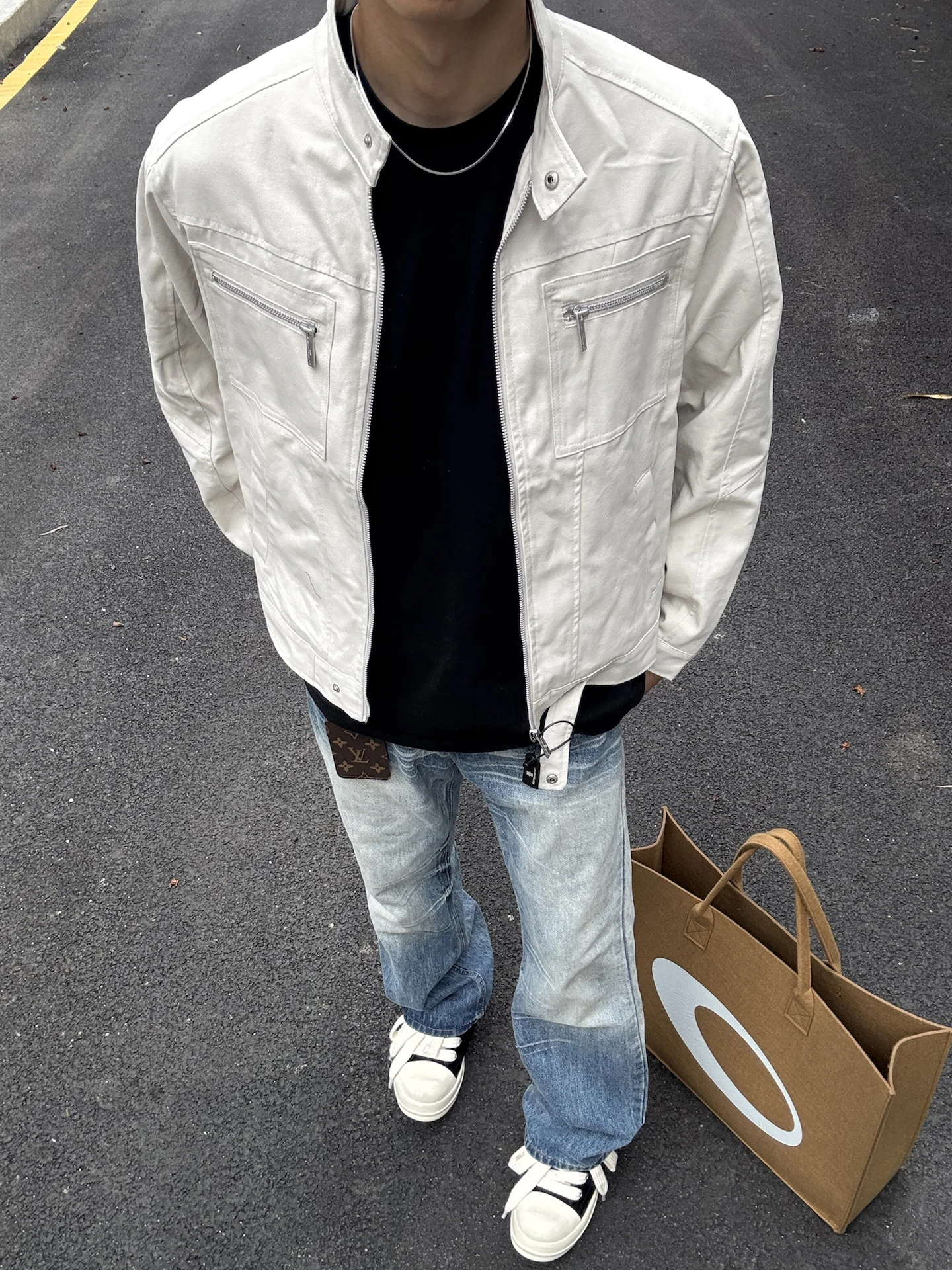 

Мужская джинсовая куртка с воротником-стойкой в стиле ретро, свободная модная элитная рабочая одежда, джинсовая куртка для мужчин и женщин, весна-осень, новинка Sle