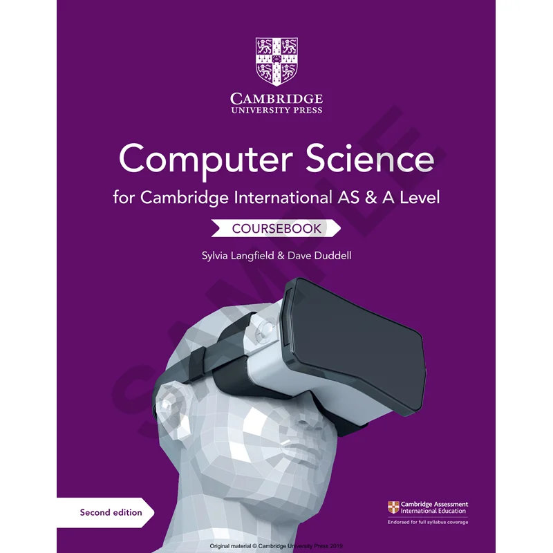 

Cambridge International AS And A Level Computer Science Coursebook Sylvia Langfield Cambridge University Press 9781108733755