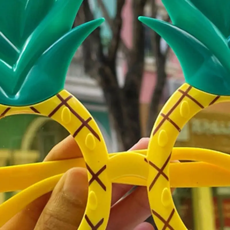 نظارة شمسية أناناس ، نظارات شكل الفاكهة الجدة نظارات Luaus Party Sunglasses Party Party Supplies Decorations