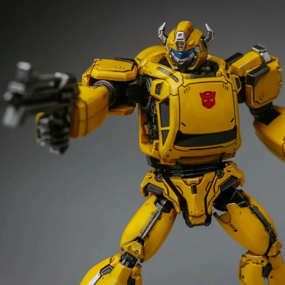 Threezero Transformers Bumblebee Action Figure MDLX Bumblebee Anime Beeldje Gezamenlijk Beweegbaar Model Collectie Speelgoed Verjaardagscadeau
