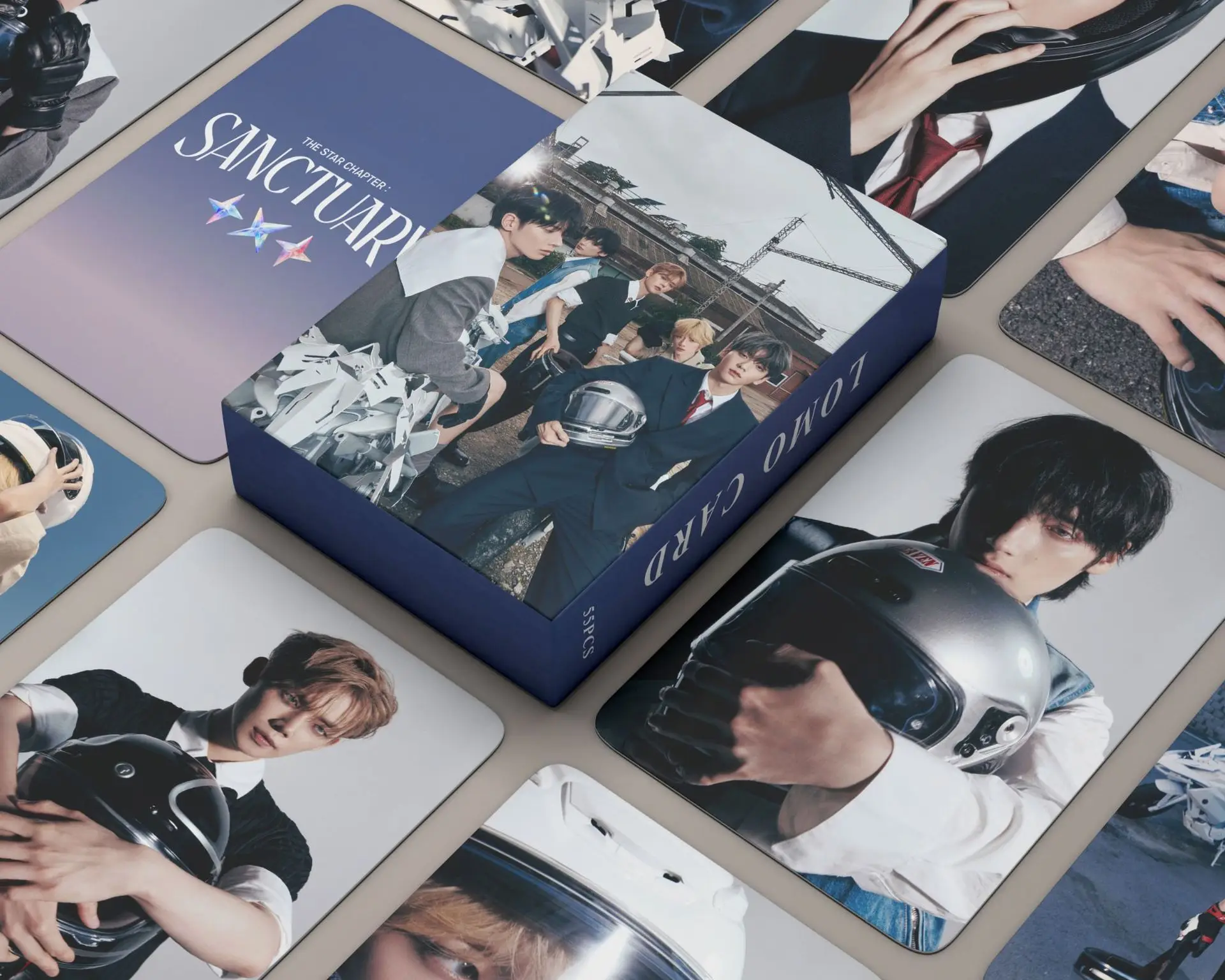 55Pcs Idol Boy New Album SANCTUARY Photocards High Quality Lomo Cards HUENINGKAI TAEHYUN BEOMGYU SOOBIN YEONJUN Fans Gifts