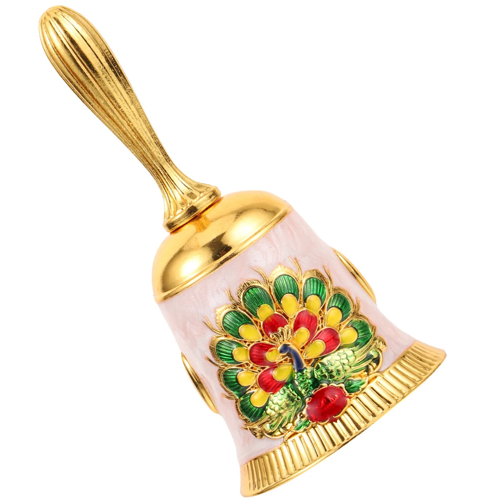 جرس يدوي من سبيكة جرس خدمة على الطراز القديم لمطعم الفندق وبار المعلم والفصول الدراسية والتدريب على الحيوانات الطبية