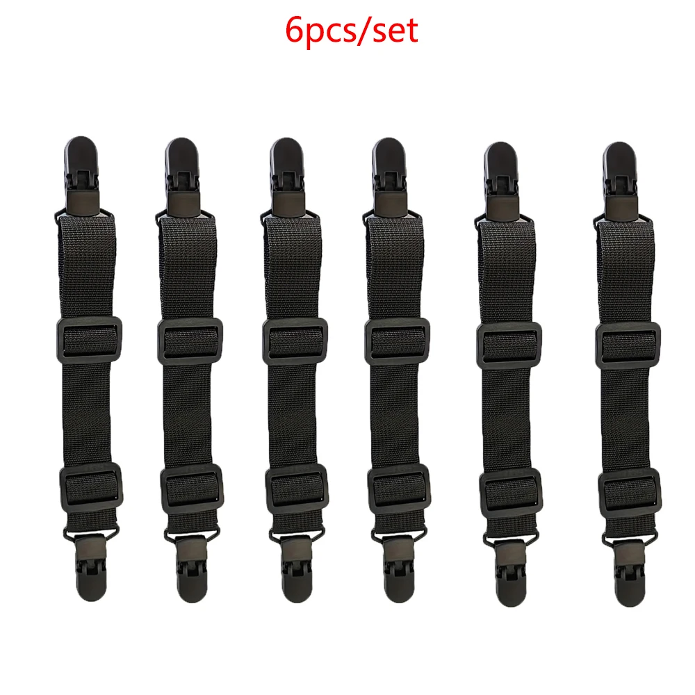 Multiple Packs of Outdoor Backpack Anti-Slip Fixing Straps, Double-Ended Clip Style Mountaineering Backpack Anti-Theft Adjustable Chest Buckle Safety Fixing Straps