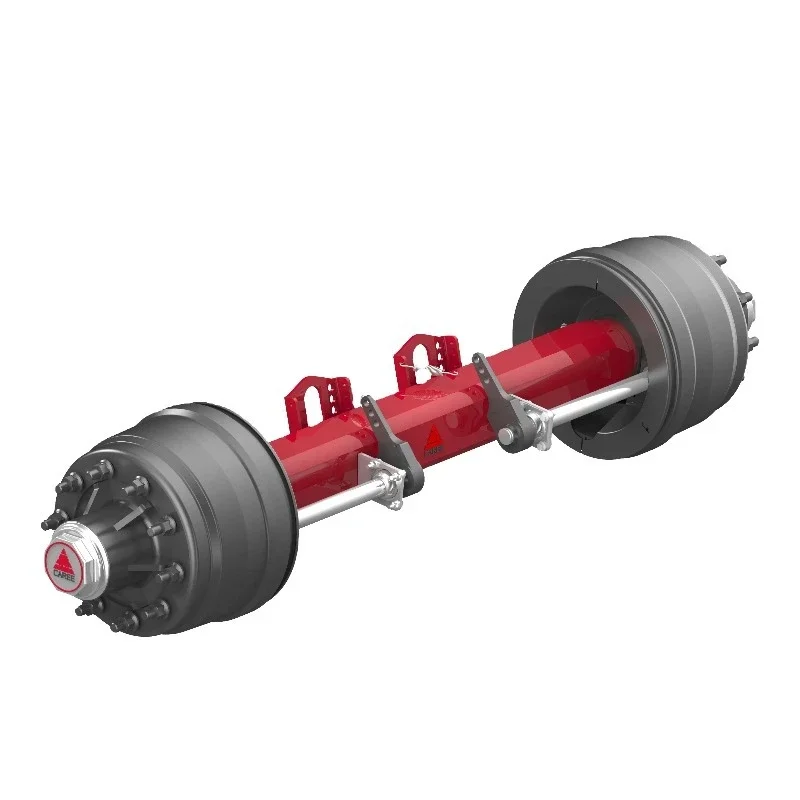 Semi-trailer axle parts hub cover