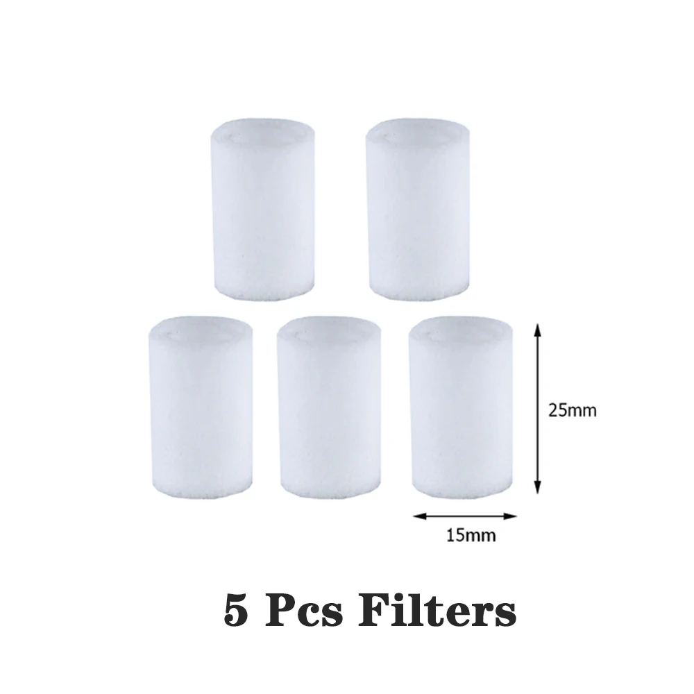 Replacement Filter for Metal Copper 1080° Rotate Faucet Extender Nano Cotton Filter Cartridge for Kitchen Faucet Extension