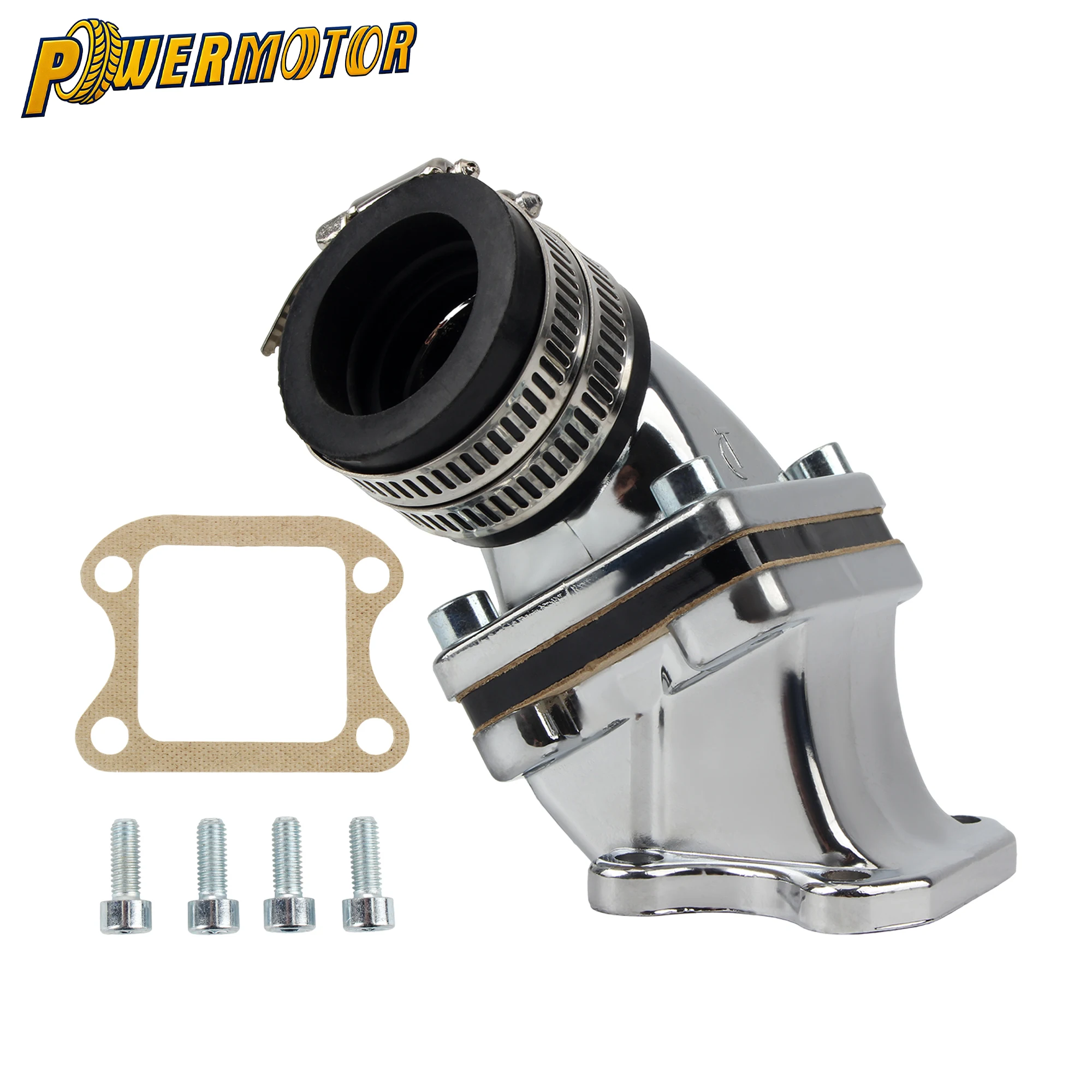 

For DIO CX ZX SE50 SK50 SA50 Elite AF18 AF27 AF28 49cc 50cc 2T Scooter Intake Manifold High Performance Racing Inlet Pipe
