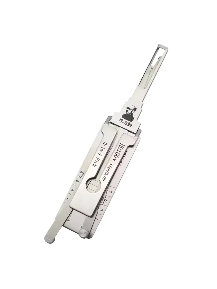 LISHI 2-in-1 HU100 V.3 Schlossöffner-Decoder Zündungs- und Kofferraumwerkzeug für Cadillac, neue Opel- und Buick-Modelle, Innenfräsen – Detail 6