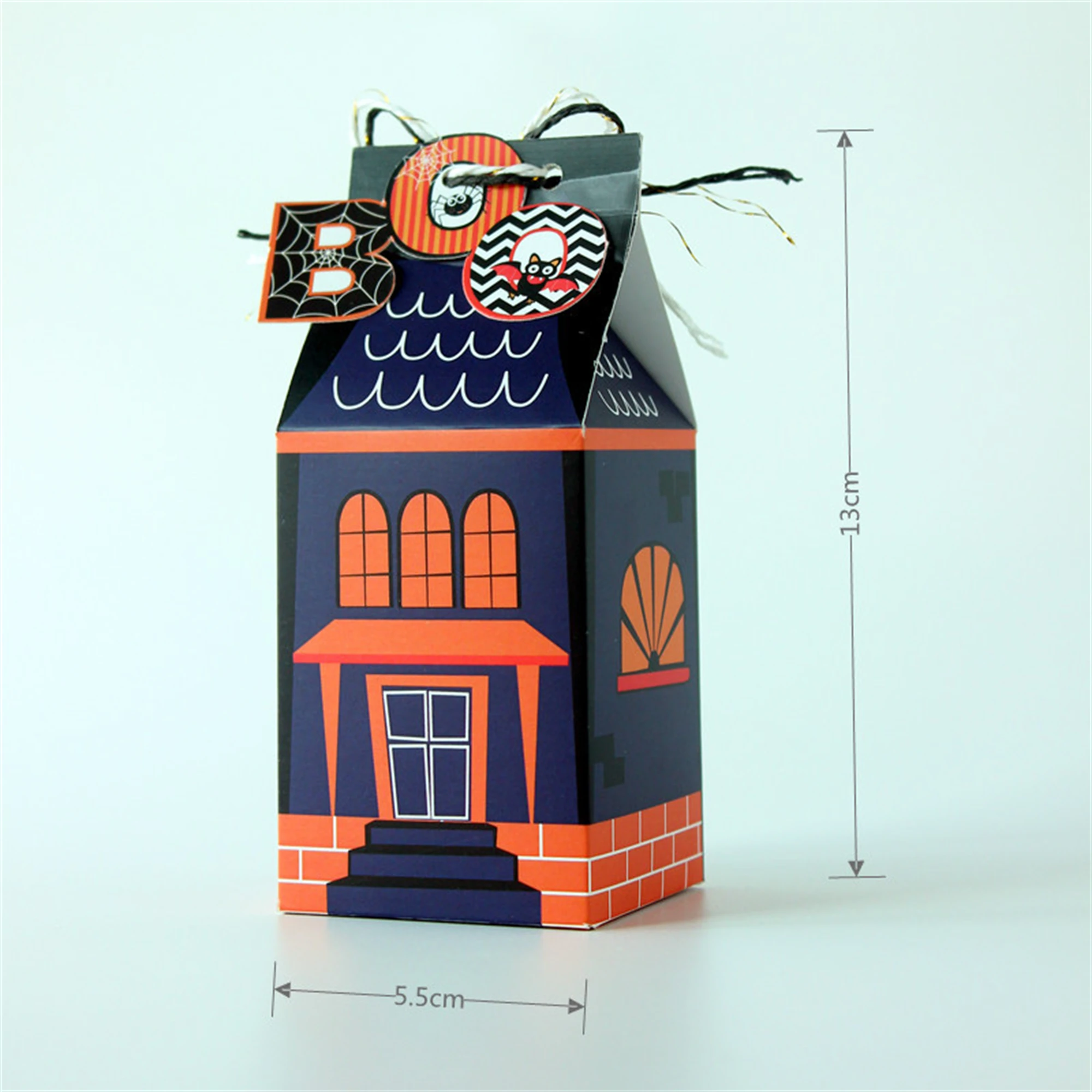 Halloween House party favor boxes-house candy boxes-house gift boxes-Treat box-party favor box-house candies boxes for party