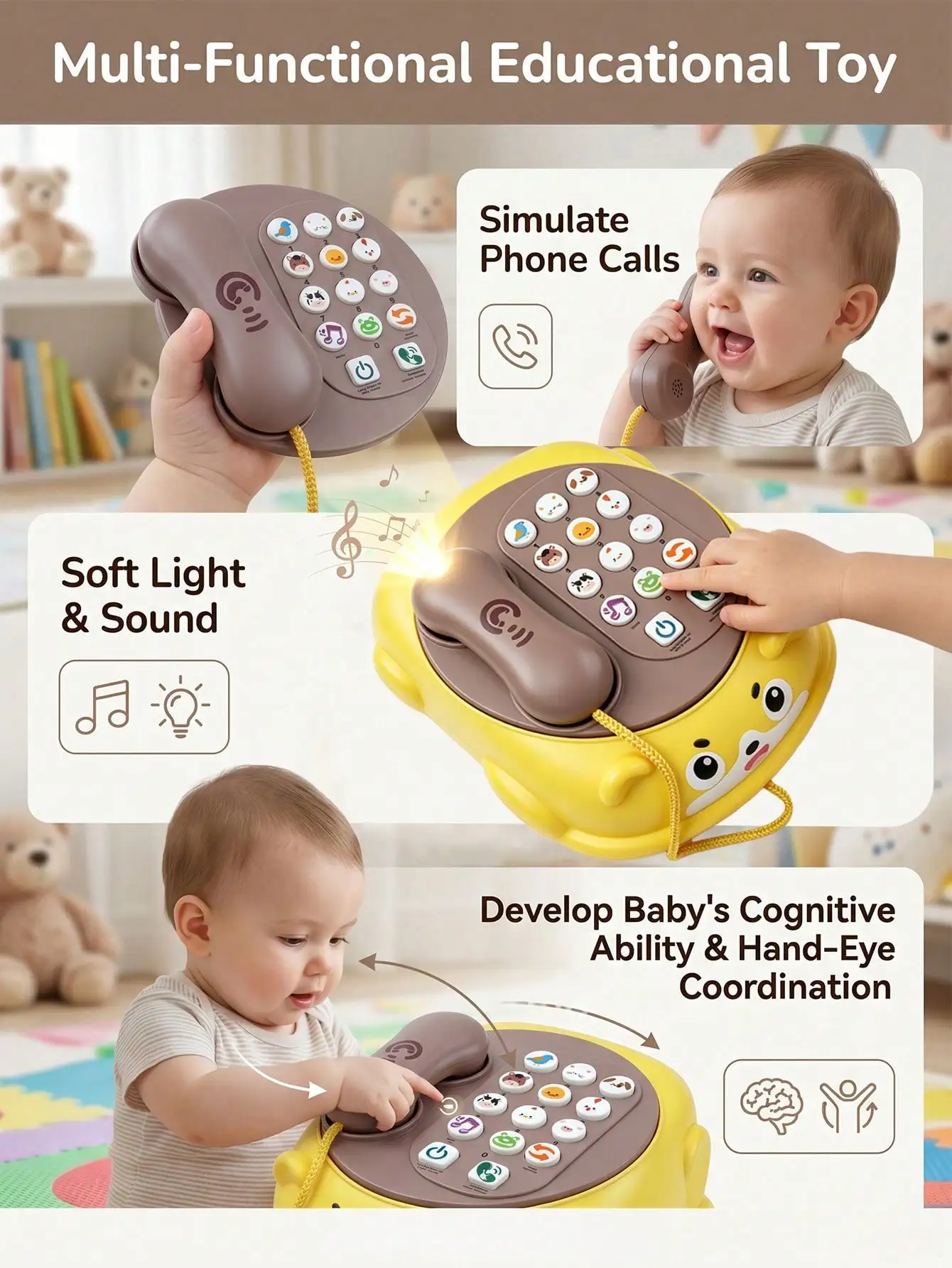 Musical Baby Phone Toy — product detail 7
