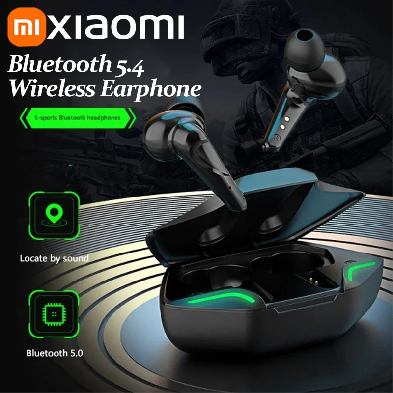 Xiaomi Bluetooth Headphones Gaming Wireless Bluetooth Headset Earphone Bluetooth Earbuds HIFI With Mic Charging Box Game Headset