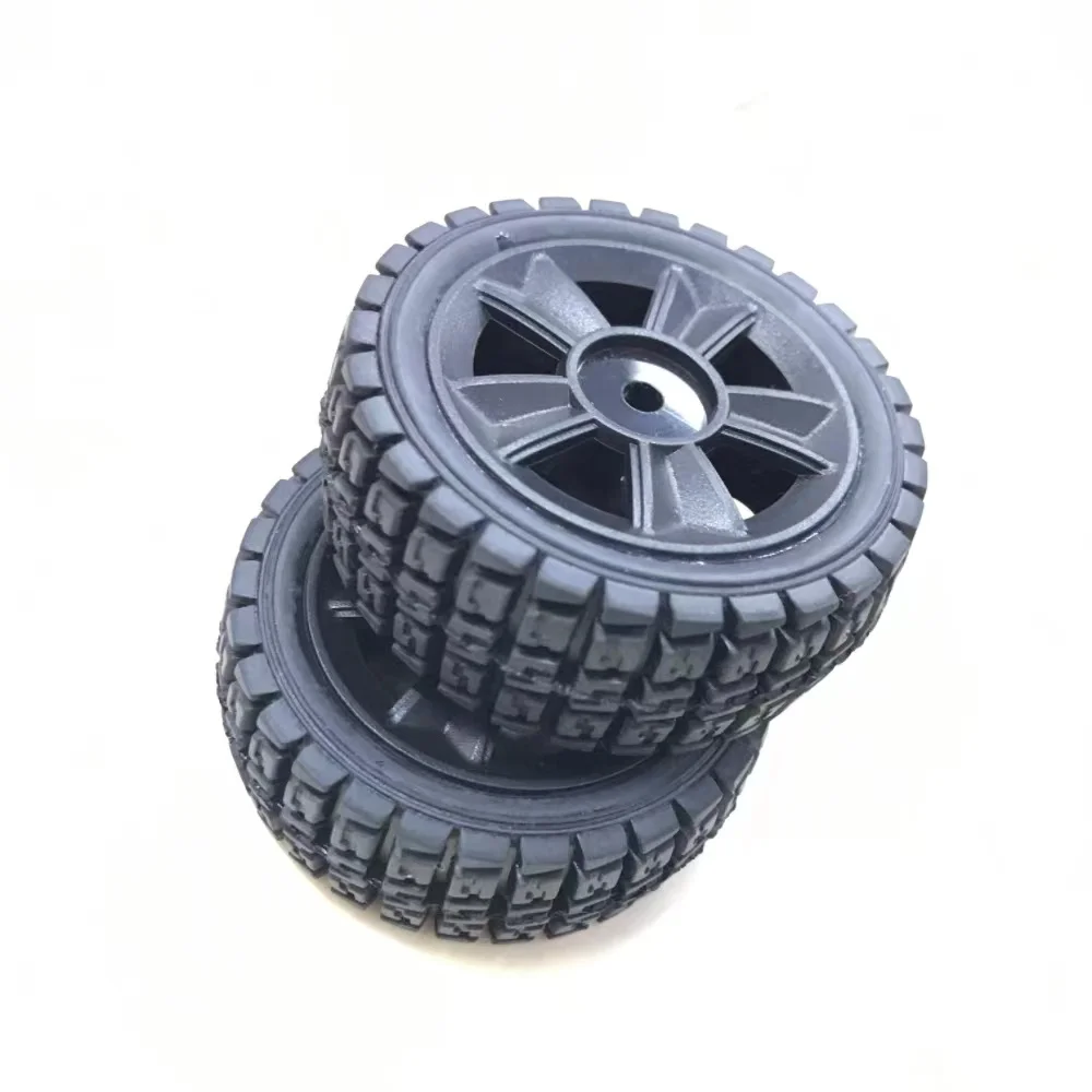 HYPER GO 14301/14302 1/14 Scale RC Car Accessories Parts 1415A1 On-road Wheels & Tires Set, Suitable for Hex 12mm