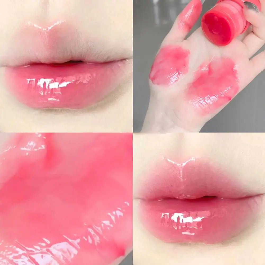 Lip Balm Moisturizing Lip Tint Long Lasting Waterproof 2 in1 Lipstick Cosmetics for Women Girls Lip Makeup Y9R9