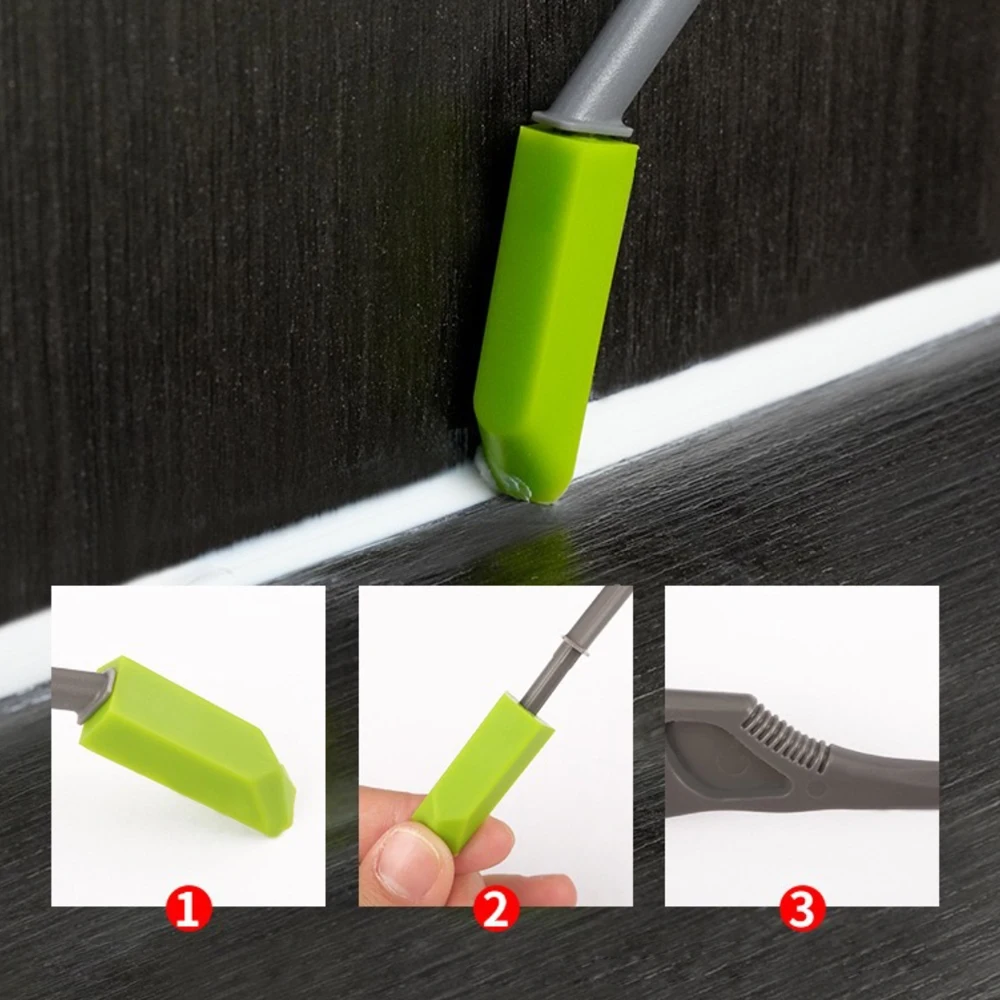 Grout Removal Tool Kit, Corner Scraper for Silicone & Glass Caulking, Residual Adhesive Cleaner, Bathroom, Home Renewal