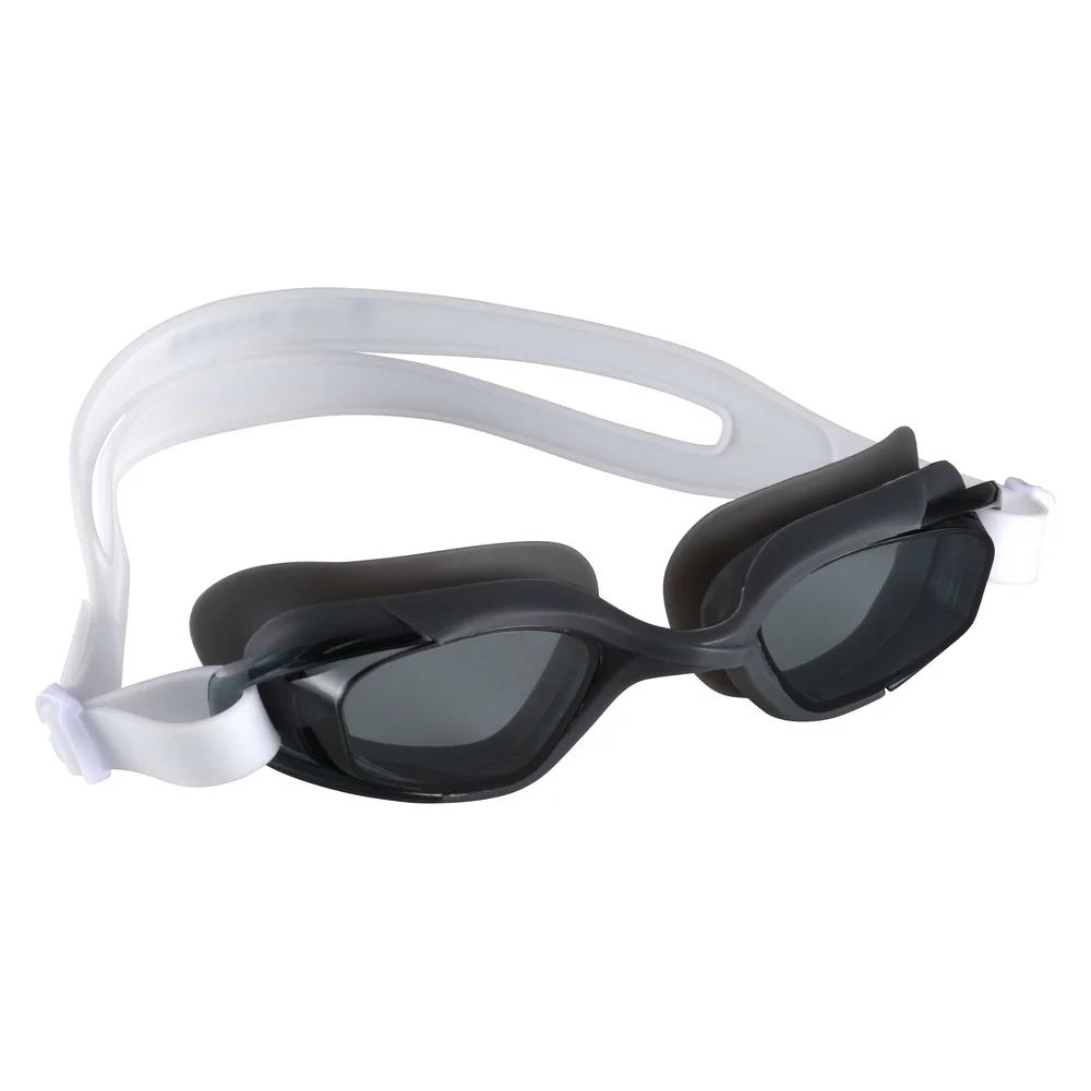 نظارات السباحة للبالغين مكونة من 3 قطع من حشية السيليكون المضادة للحساسية ومضادة للضباب والكسر وعدسات مقاومة للتسرب ومريحة لحماية العين