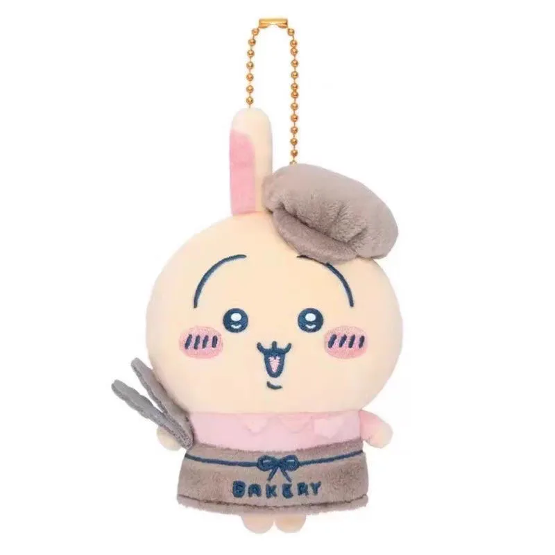 Jiyi Bakery Serie Plüsch-Schlüsselanhänger Sandwich Hotdog Hachiware Usagi Charaktere Niedliches Weiches Spielzeug Taschenanhänger Sammlerstück Geschenk – Detail 6