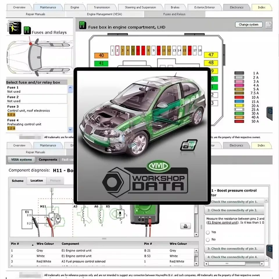 2025 is het! Autoreparatiesoftware Haynes pro 2015 DATA Meertalig VIVID Workshop 2018 Atris-Technik Europ e Automotive