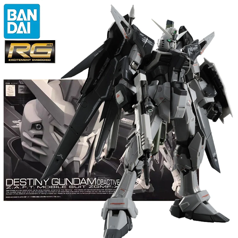 

In Stock BANDAI PB LIMITED RG 1/144 ZGMF-X42S DESTINY GUNDAM DEACTIVE MODE Anime Anime Assembly Model Toy