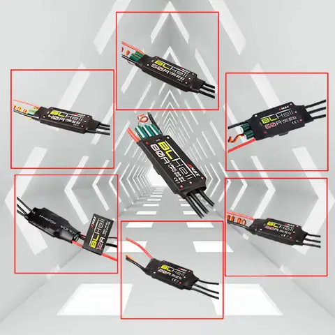 EMAX BLHeli 80/6/50/40/30/20/12A ESC FPV 레이싱 드론 QAV250/210 DIY RC 멀티로터 비행기, 고정 날개형 부품