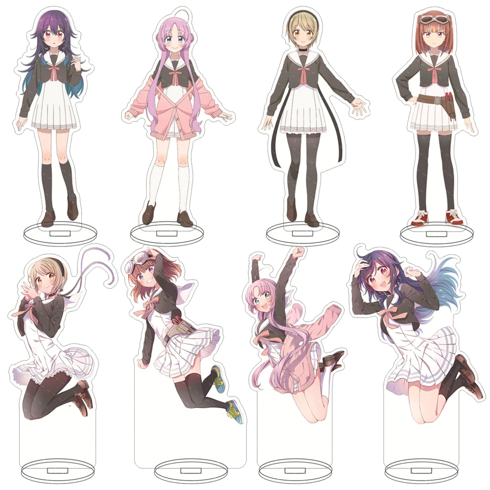 

Hoshikuzu Telepath Anime Acrylic Stand Model Konohoshi Umika Akeuchi Yuu Takaraki Haruno Cosplay Figures Model Stand Fans Gifts