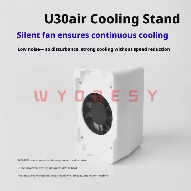 for ZTE U30air 5G MiFi Dedicated Cooler Charging Base Integrated Cooling And Charging Design With Silent Built-in Fan