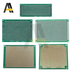 1pcs PCB Double-sided 2x8 3x7 4x6 5x7 Breadboard 5x7 6x6 Single-sided Breadboard Tin Plated Universal Board