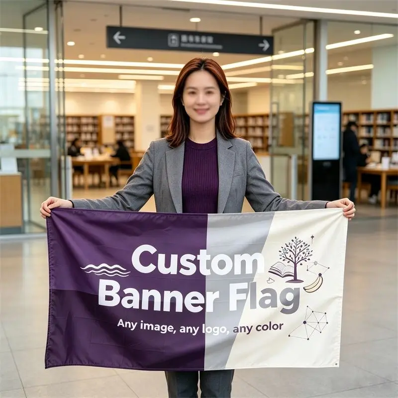 Custom Banner Flags Father's Day Home Decoration Graduation Ceremony Personalized Logo Club Commercial Advertising Promotion