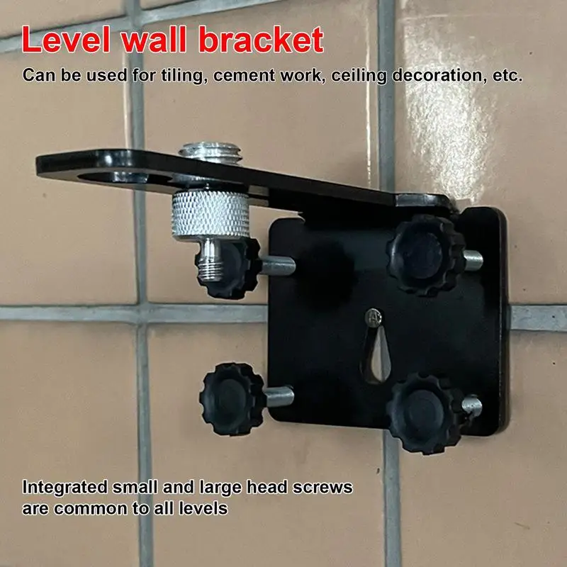 Multi-functional Laser Bracket Mini Laser Level Wall Mount Bracket Adjustable For Rotating laser Leveling Support Bracket