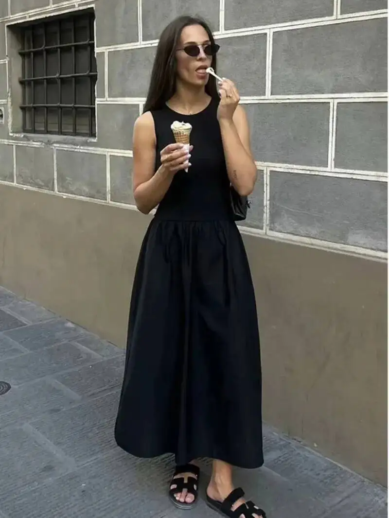 

Летние женские платья 2026: Новинка, шикарное, приталенное, простое, элегантное праздничное платье, удобное молодежное платье для путешествий RAV8