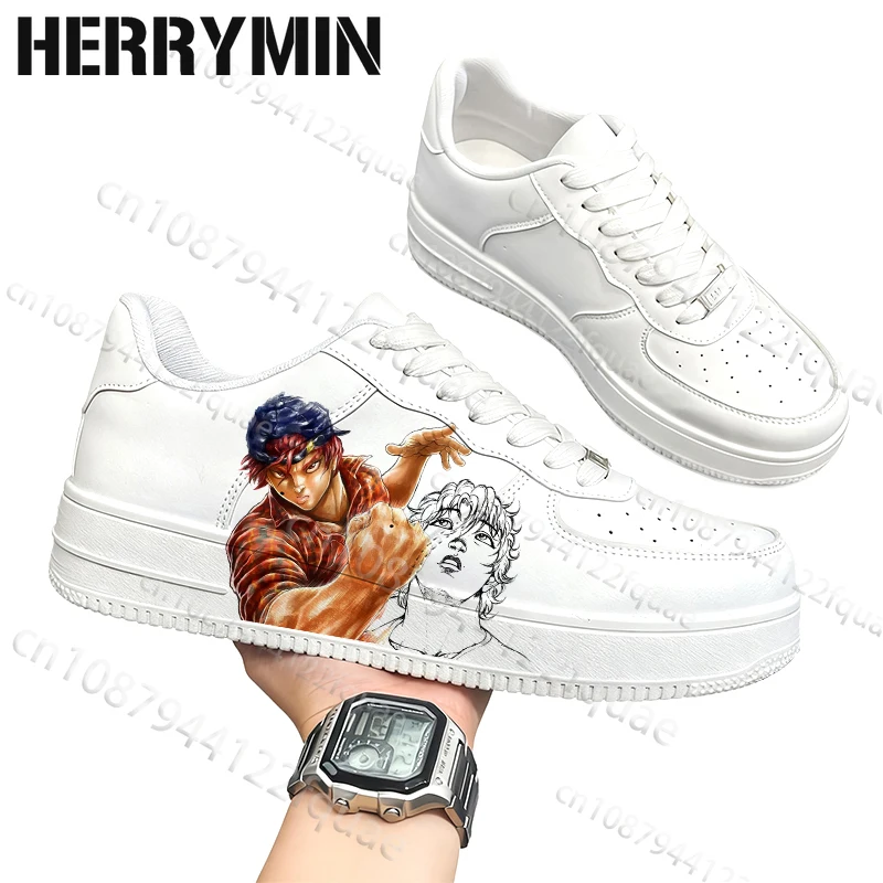 

Обувь для скейтбординга для взрослых в стиле аниме BAKI, мужская и женская водонепроницаемая удобная износостойкая легкая обувь в подарок