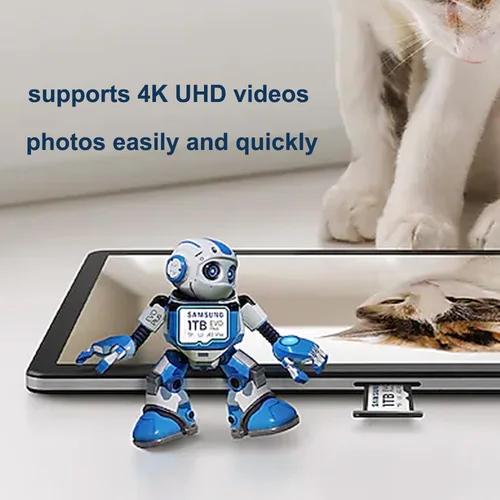 Imagen 2 del producto Tarjeta mcroSD Samsung EVO Plus/PRO Plus/PRO Ultimate/PRO Endurance 512G 256GB 128GB 64GB SDXC tarjeta TF de alta velocidad para vídeo 4K UHD