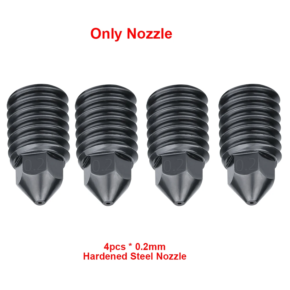 Verbessertes Hotend-Kit für Bambu Lab P2S 0,2/0,4/0,6/0,8 mm abnehmbare Düse Hot End für Bambulab P2S 3D-Drucker Ersatzteil