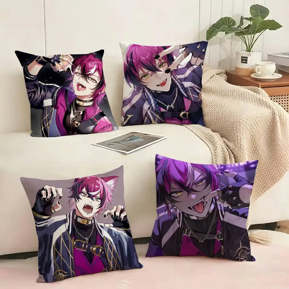 Killer Chat Doppio Dropscythe  Square Double-Sided printed Pillow Case Bedroom Bedside Pillow Sofa Cushion Cover Gift