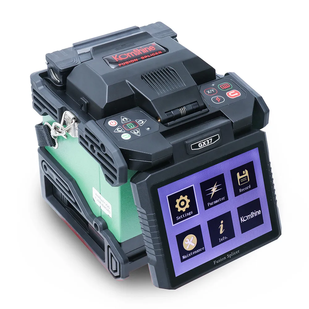 

Multi-function FTTH Fiber Optic Fusion Splicer GX37 Manufacturer Fiber Optic Welder GX37 with Fiber cleaver as JiLong