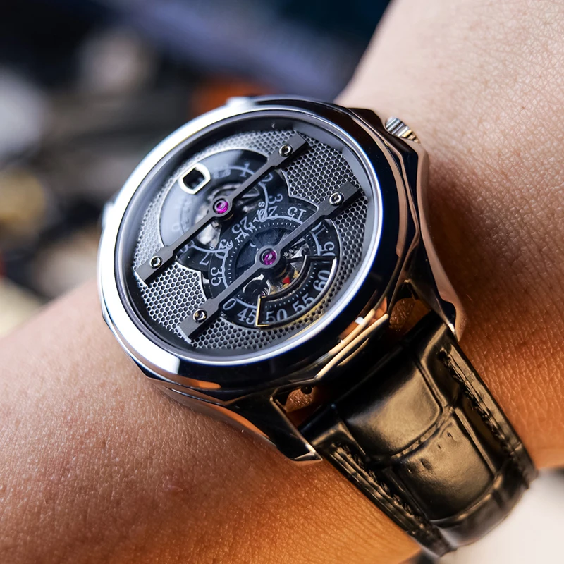 OBLVLO Original Brand Automatic Mechanical Watches Luminous Sport Men Watches Sapphire Glass Waterpoor 50M Clock