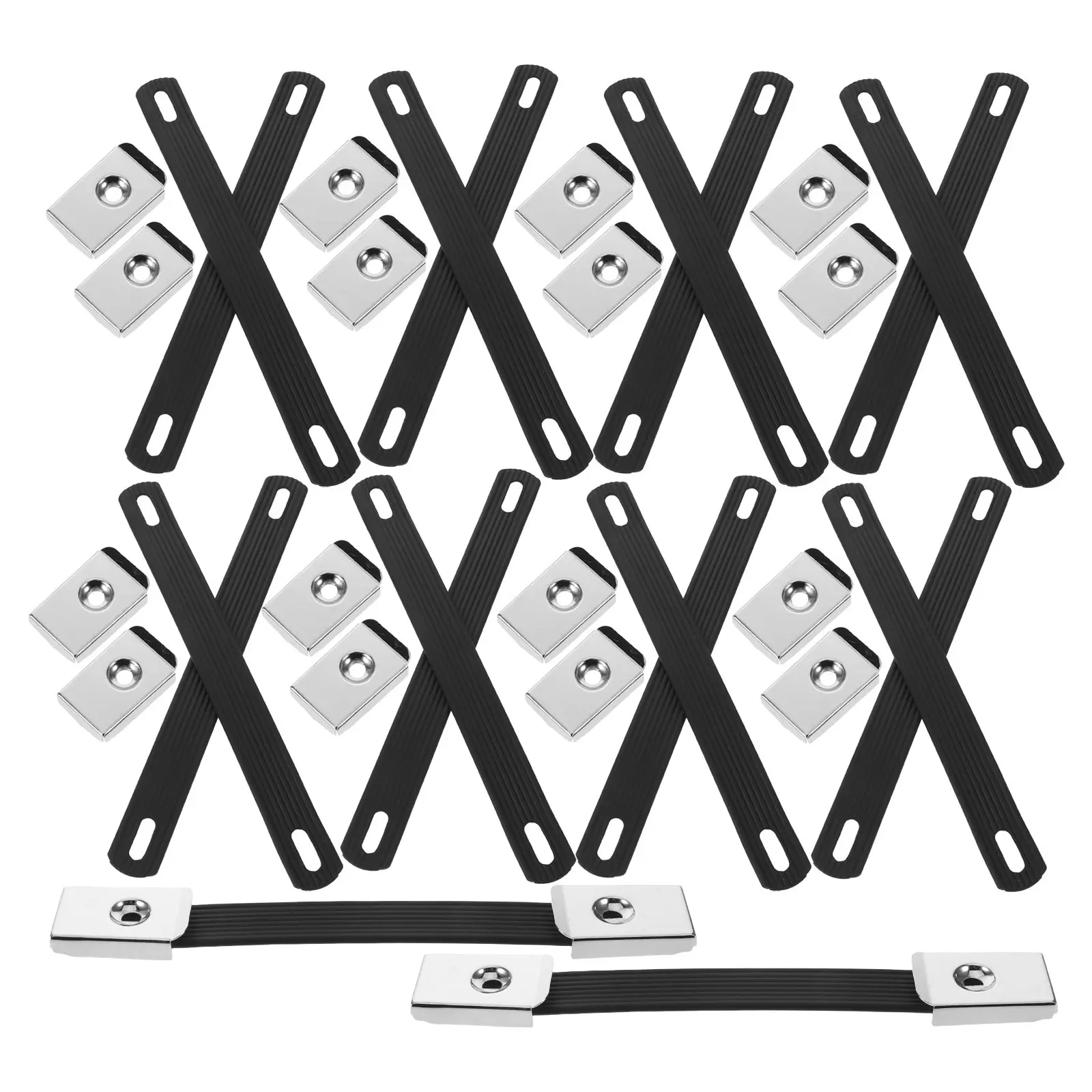 10Pcs Speaker Handle Replacement Strap Heavy Duty Smooth Grip Amp Handle for Guitar Amplifier Cabinet and Speaker Box