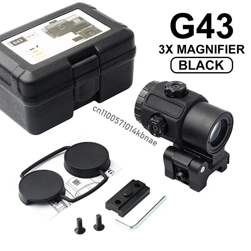HWS EXPS3 Holografische Red Dot Sight 558 + G43/G33/G45 3X/5X STS Vergrootglas Hybrid Sight Combo richtkijker voor 20mm Rail