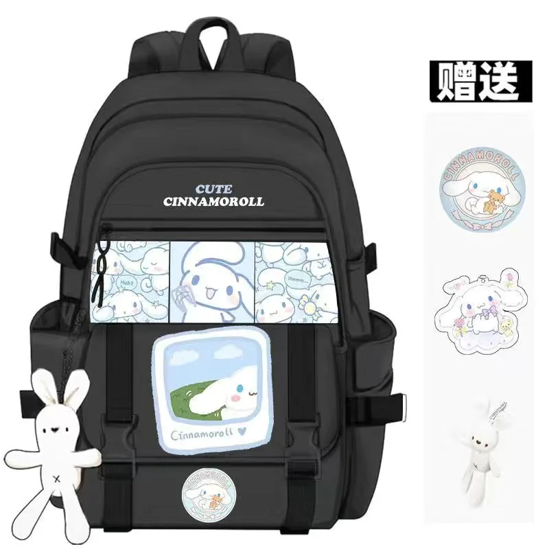 Sanrio Hello Kitty Melody backpack Mochila Estic backpack, children\'s toy, backpack school student gift, Kawhisina Morol bag