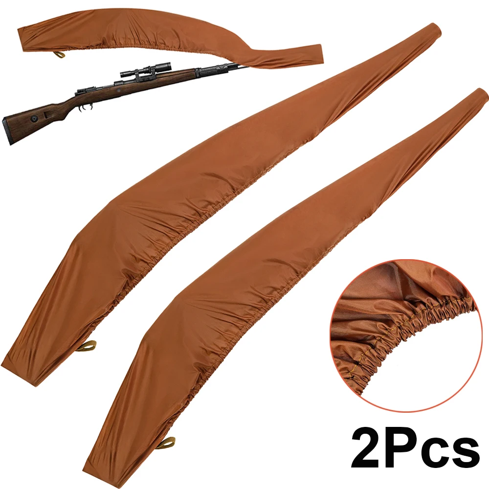 

2Pcs Fast Rifle Case Gun Cover Waterproof Protective Sleeve Elastic Tactical Gun Socks for Outdoor Hunting Shooting Accessories