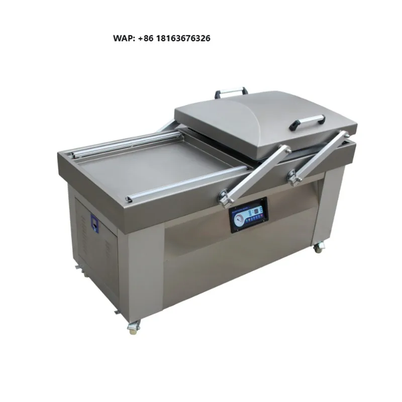 Small Industrial Vacuum Machine for Dried Tofu Vegetarian Chicken Cooked Bean Product Vacuum Packing