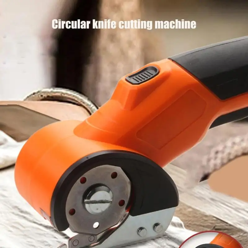 Cordless Electric Fabric Scissors Powered Cloth Cutting Machine For Fast Textile Trimming With Safety Guard M4YD