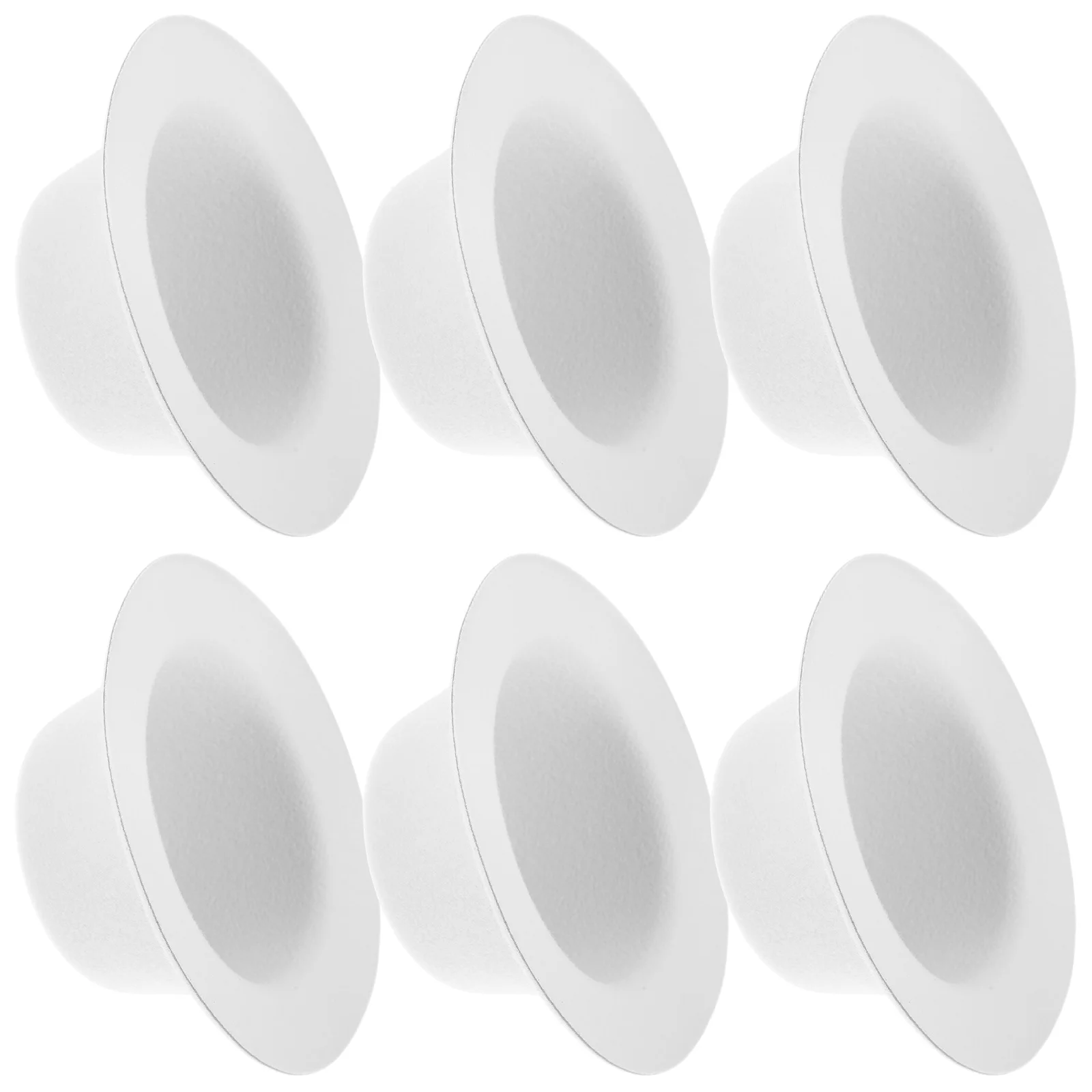 

6pcs Handmade Blanks Felt Miniature Top For Diy Decorative Mini Hats Craft Supply Decorative Mini Hats Accessories