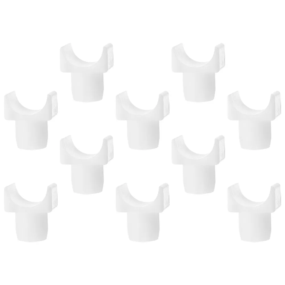 10Pcs Wheelchair Support Blocks Universal Wear Resistant Tube Support Replacement Parts Drive Wheelchair Footrests Replacement view 5