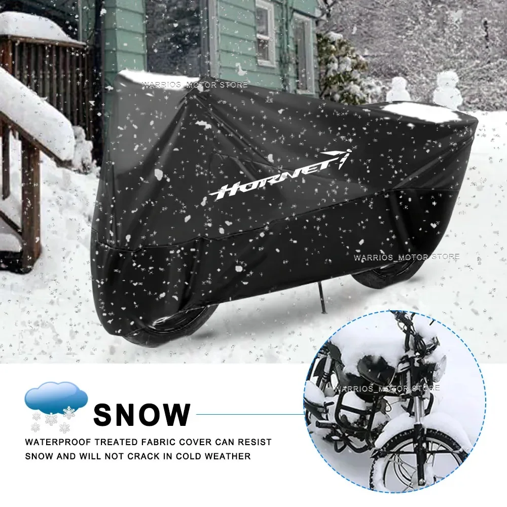 Motorcycle Cover UV Protection Dustproof Snowproof Outdoor Motorcycle Waterproof Cover For Honda Hornet CB750 750 2023