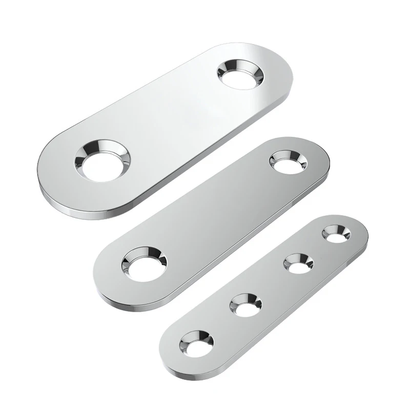 Thick 304 stainless steel angle iron anti-sloshing fixture dining table seat connector angle code daquan