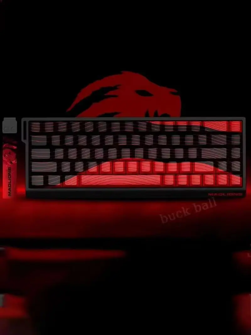 Madlions Mad60 Mad68 He 8k Mechanical  Magnetic Switch Wired 60% Gaming Keyboards Rapid Trigger Rgb Customs Computer Peripherals