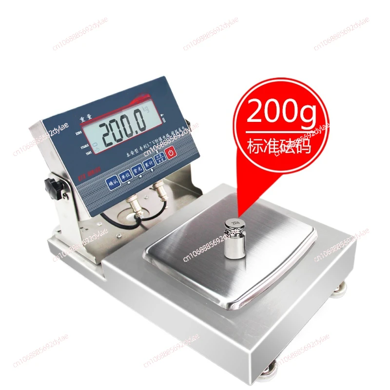 Explosion-Proof Electronic Scale 300kg Intrinsically Safe Stainless Steel Explosion-Proof Scale Chemical Paint Adjustment